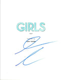 Lena Dunham Signed Autographed GIRLS Pilot Episode Script COA VD