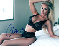 Claudia Fijal Stevens Signed Autographed 8x10 Photo Hot Sexy Model COA
