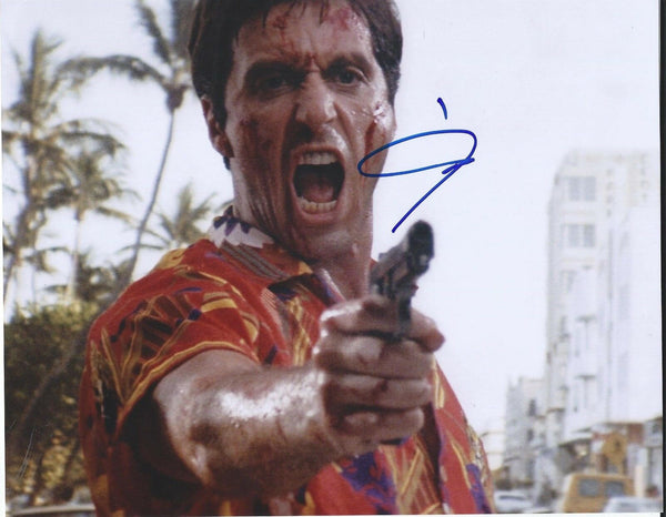 AL PACINO SIGNED AUTOGRAPHED 8X10 PHOTO TONY MONTANA SCARFACE #1