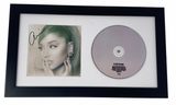 Ariana Grande Signed Autographed Positions Framed Matted CD Display ACOA COA
