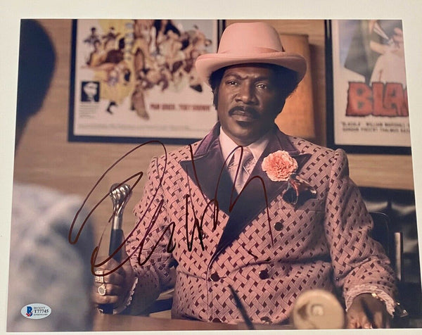 Eddie Murphy Signed Autographed 11x14 Photo DOLEMITE IS MY NAME Beckett BAS COA