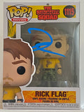 Joel Kinnaman Signed Autograph Funko Pop Rick Flag The Suicide Squad Beckett COA