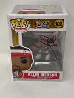 Allen Iverson Signed Autographed Funko Pop Figure 76ers #102 Beckett COA