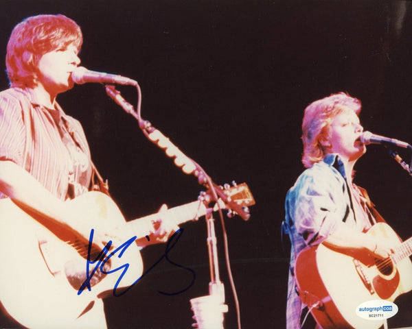 Emily Saliers Indigo Girls Signed Autograph 8x10 Photo Folk Rock Singer ACOA COA