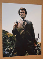 Clint Eastwood Signed Autographed 11x14 Photo DIRTY HARRY Beckett BAS COA