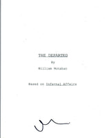 Matt Damon Signed Autographed THE DEPARTED Full Movie Script COA