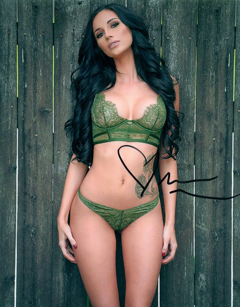 Michelle Martin Signed Autographed 8x10 Photo Hot Sexy Model COA