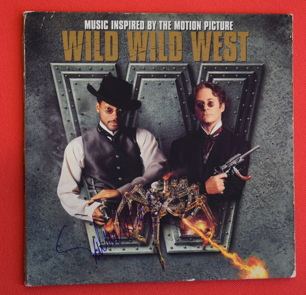 Selma Hayek Signed Autographed Wild Wild West Record Album Soundtrack