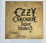 Ozzy Osbourne Signed Autograph Patient Number 9 CD Framed Black Sabbath COA