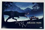 Jeff Goldblum Signed Autographed Jurassic Park 11x17 Movie Poster Beckett COA