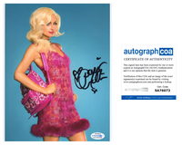 Paris Hilton Signed Autographed 8x10 Photo Sexy Model ACOA COA