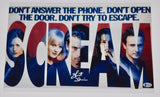 Skeet Ulrich Signed Autographed Scream 11x17 Movie Poster Photo Beckett BAS COA