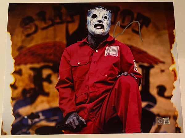 Corey Taylor Signed Autograph 11x14 Photo Slipknot Stone Sour Proof Beckett COA
