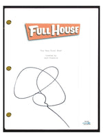 John Stamos Signed Autographed FULL HOUSE Pilot Episode Script ACOA COA