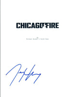 Taylor Kinney Signed Autographed CHICAGO FIRE Pilot Episode Script COA