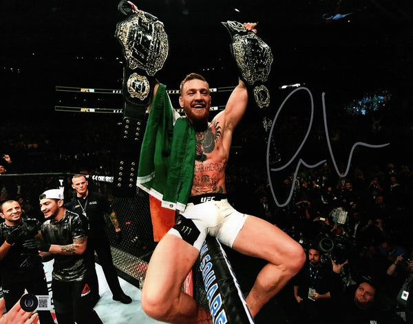 Conor McGregor Signed Autographed 11x14 Photo UFC MMA The Notorious Beckett COA
