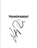 Jeffrey Tambor Signed Autographed TRANSPARENT Pilot Episode Script COA VD