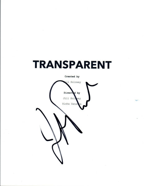 Jeffrey Tambor Signed Autographed TRANSPARENT Pilot Episode Script COA VD