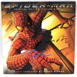Tobey Maguire & Sam Raimi Signed Spider-Man Soundtrack Vinyl Album Autograph BAS