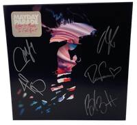 Mayday Parade Signed Autographed What It Means To Fall Apart Vinyl Album LP COA