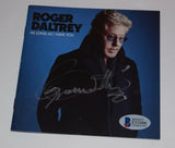 Roger Daltrey Signed AS LONG AS I HAVE YOU CD Booklet + CD THE WHO BAS COA