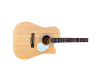 David Byrne Signed Autographed Full Size Acoustic Guitar Talking Heads ACOA COA
