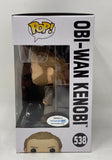 Ewan McGregor Signed Autograph Funko Pop Obi-Wan Kenobi Star Wars ACOA COA