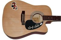 Cheech & Chong Signed Full Size Acoustic Guitar Chong Marin Up In Smoke ACOA COA
