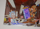 Dan Harmon Signed Autographed 12x18 Poster Photo RICK & MORTY Creator COA