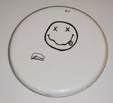 Dave Grohl Signed Autographed 12" Drumhead NIRVANA FOO FIGHTERS Beckett BAS COA