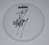 Jay Weinberg Signed Autographed 10" Drumhead Evans Slipknot Beckett BAS COA