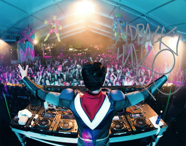 DJ LAIDBACK LUKE Signed Autographed 8x10 Photo EDM DJ COA VD