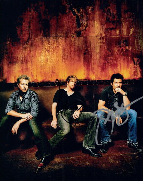 Joe Don Rooney & Jay DeMarcus Signed Autographed 8x10 Photo RASCAL FLATTS COA