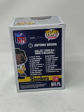 Antonio Brown Signed Autograph Funko Pop Figure Pittsburgh Steelers Beckett COA