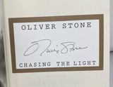 Oliver Stone Signed Autographed Chasing The Light Hardcover Book Platoon COA