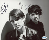 Tegan And Sara Signed Autograph 8x10 Photo Indie Pop Duo Band ACOA COA