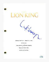 Whoopi Goldberg Signed Autograph The Lion King Movie Script Screenplay ACOA COA