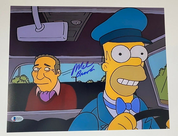Mel Brooks Signed Autographed 11x14 Photo THE SIMPSONS BAS Beckett COA