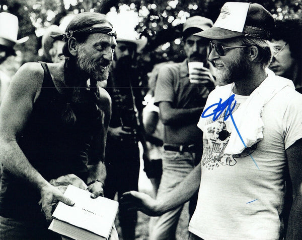 Willie Nelson Signed Autographed 8x10 Photo COA VD