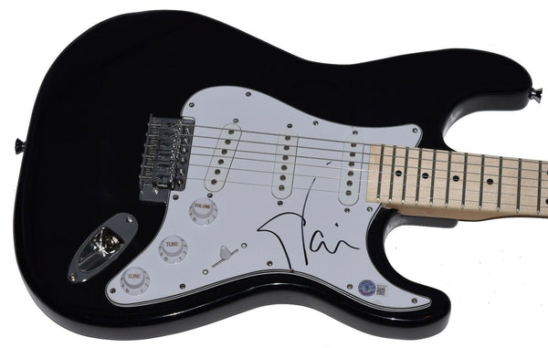 Steve Vai Signed Autographed Electric Guitar Rock Guitarist Beckett BAS COA
