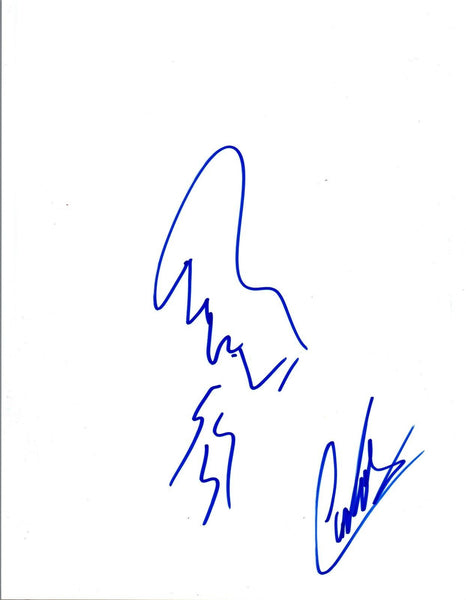 Carlos Mencia Signed Autographed Hand Drawn Sketch Comedian COA VD