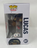 Caleb McLaughlin Signed Autographed Funko Pop Lucas Stranger Things Beckett COA