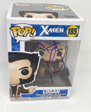 Hugh Jackman Signed X-Men Logan Funko Pop #185 Wolverine Autograph Beckett COA