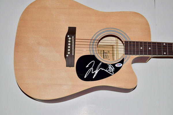 Florida Georgia Line Signed Acoustic Guitar Tyler Hubbard Brian Kelley PSA COA