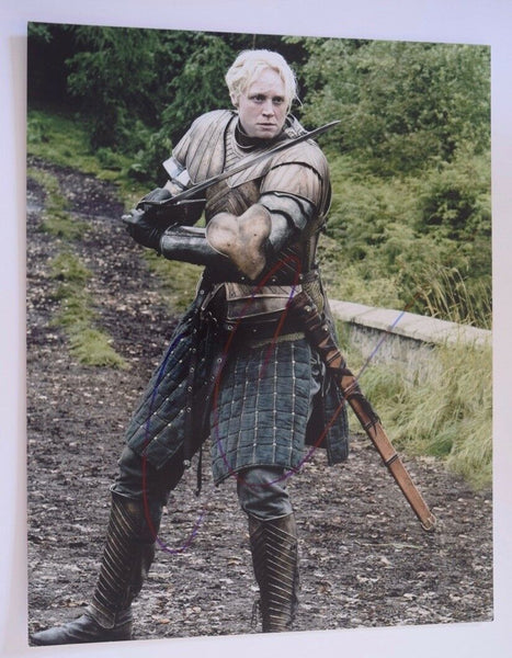 Gwendoline Christie Signed Autographed 11x14 Photo Game of Thrones COA VD