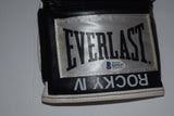 Carl Weathers & Dolph Lundren Signed Boxing Glove Rocky Creed Beckett BAS COA