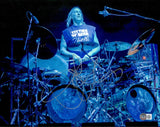 Danny Carey Tool Signed Autograph 11x14 Photo Drummer Tool Band Beckett COA