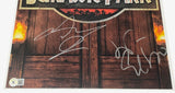 Jeff Goldblum & Laura Dern Signed Jurassic Park 12x18 Movie Poster Beckett COA