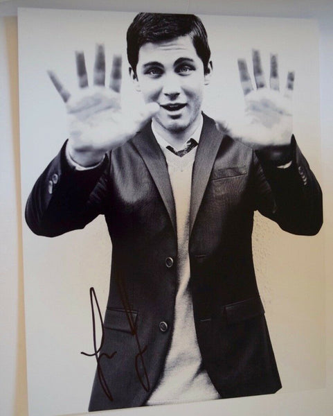 Logan Lerman Signed Autographed 11x14 Photo Percy Jackson COA VD