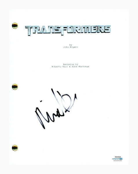 Michael Bay Signed Autographed Transformers Movie Script Screenplay ACOA COA